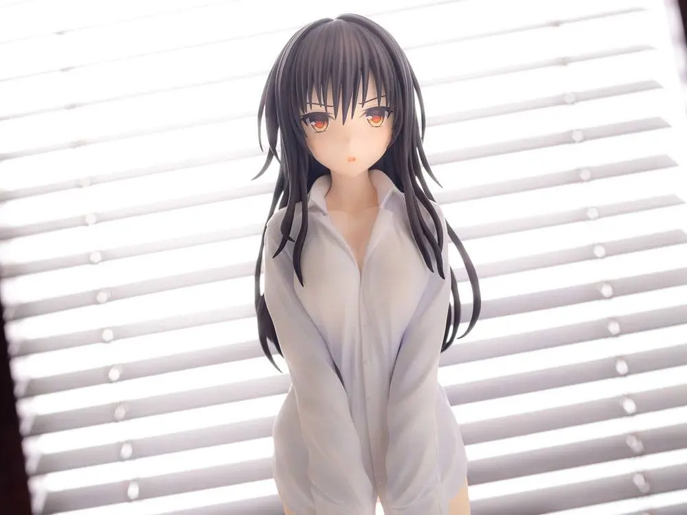To Love-Ru Darkness Statue PVC 1/6 Yui Kotegawa White Shirt Ver. 25 cm product photo