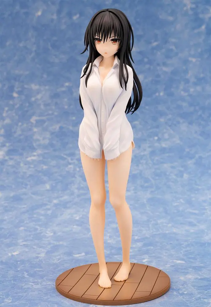 To Love-Ru Darkness Statue PVC 1/6 Yui Kotegawa White Shirt Ver. 25 cm product photo