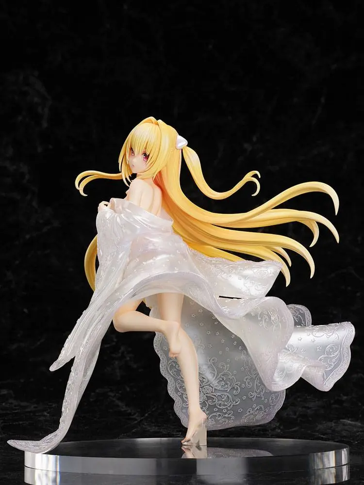 To Love-Ru Darkness PVC Statue 1/7 Golden Darkness - Shiromuku 23 cm product photo