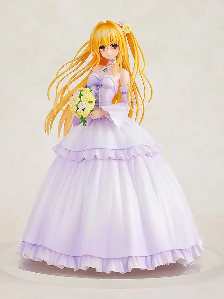 To Love-Ru Darkness PVC Statue 1/7 Golden Darkness Wedding Dress Ver. 23 cm termékfotó