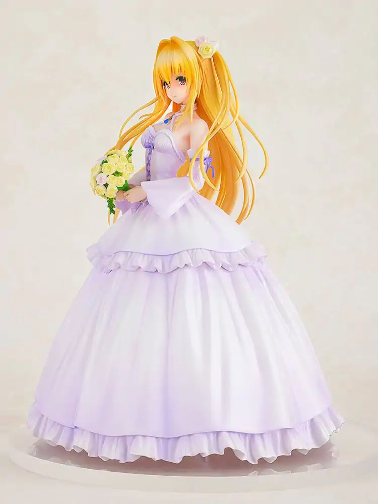 To Love-Ru Darkness PVC Statue 1/7 Golden Darkness Wedding Dress Ver. 23 cm termékfotó