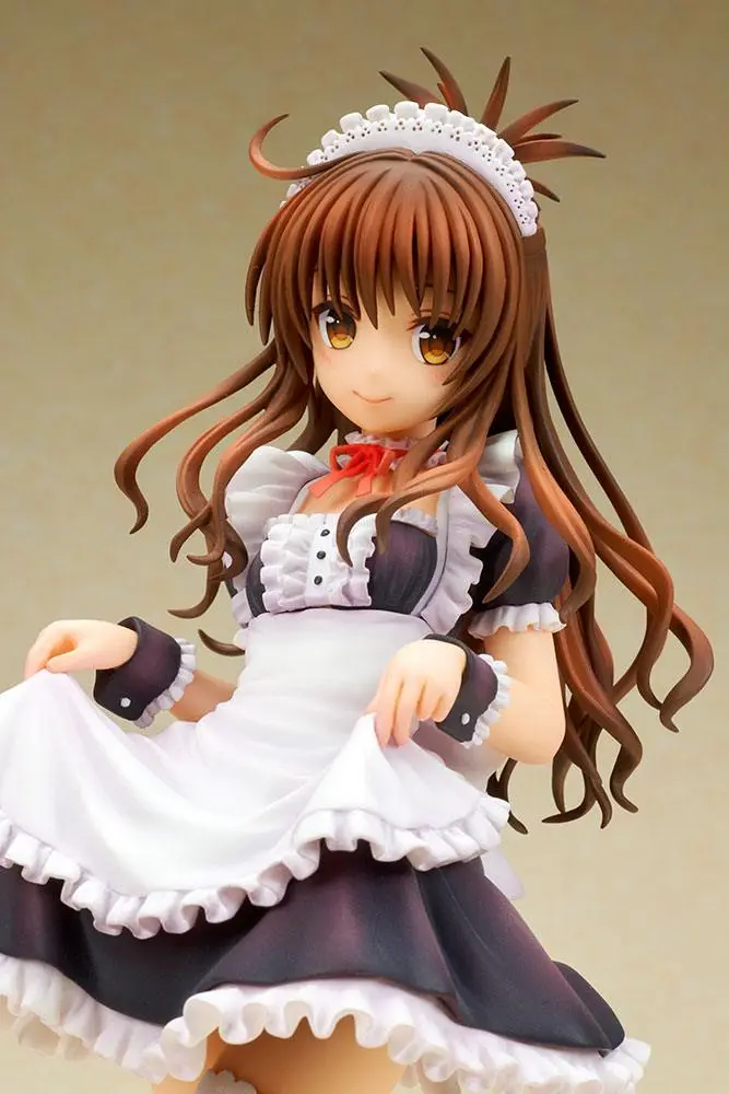To Love-Ru Darkness Statue PVC 1/7 Mikan Yuuki Maid Style 22 cm product photo