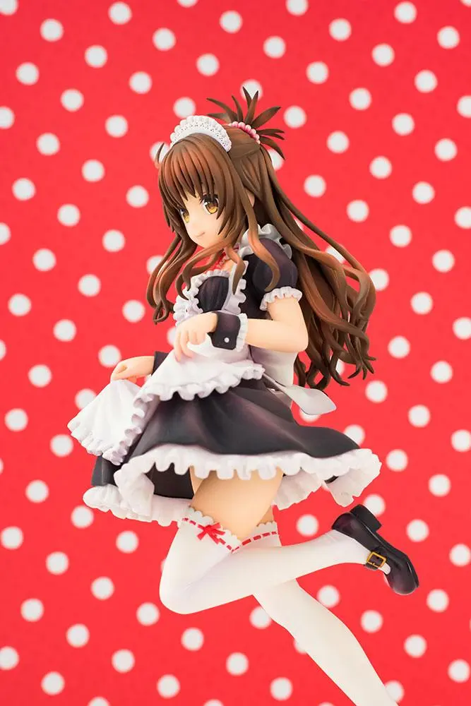 To Love-Ru Darkness Statue PVC 1/7 Mikan Yuuki Maid Style 22 cm product photo