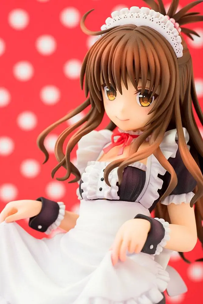 To Love-Ru Darkness Statue PVC 1/7 Mikan Yuuki Maid Style 22 cm product photo