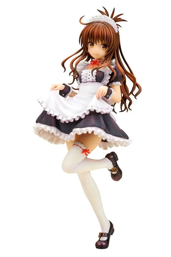 To Love-Ru Darkness Statue PVC 1/7 Mikan Yuuki Maid Style 22 cm product photo