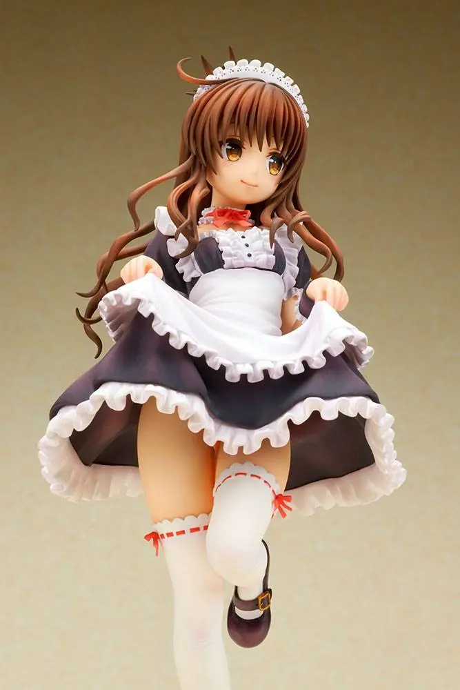 To Love-Ru Darkness Statue PVC 1/7 Mikan Yuuki Maid Style 22 cm product photo