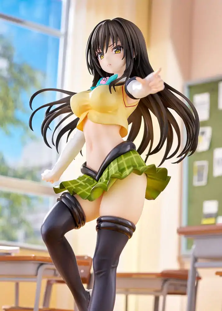 To Love-Ru Darkness Statue PVC 1/7 Yui Kotegawa Arranged Uniform Ver. 24 cm product photo