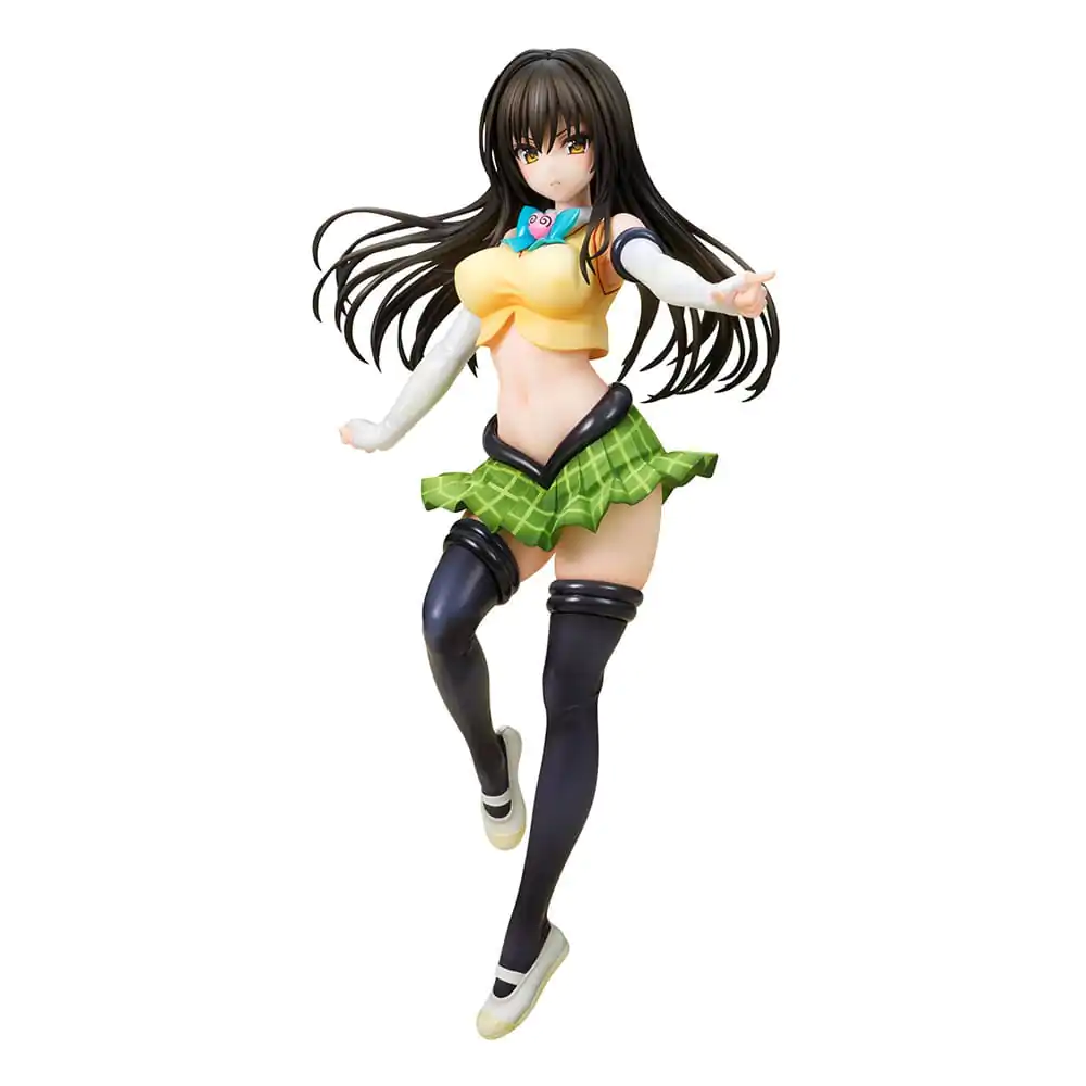 To Love-Ru Darkness Statue PVC 1/7 Yui Kotegawa Arranged Uniform Ver. 24 cm product photo