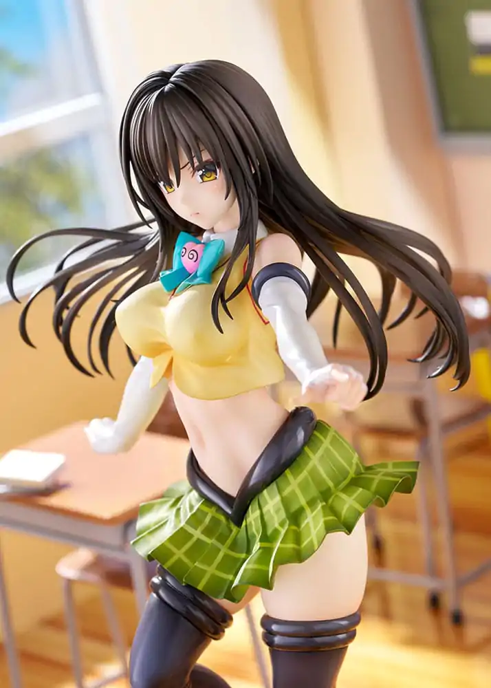 To Love-Ru Darkness Statue PVC 1/7 Yui Kotegawa Arranged Uniform Ver. 24 cm product photo
