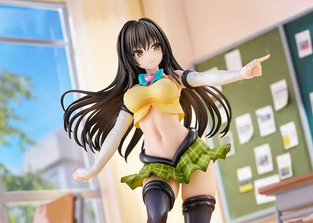 To Love-Ru Darkness Statue PVC 1/7 Yui Kotegawa Arranged Uniform Ver. 24 cm product photo