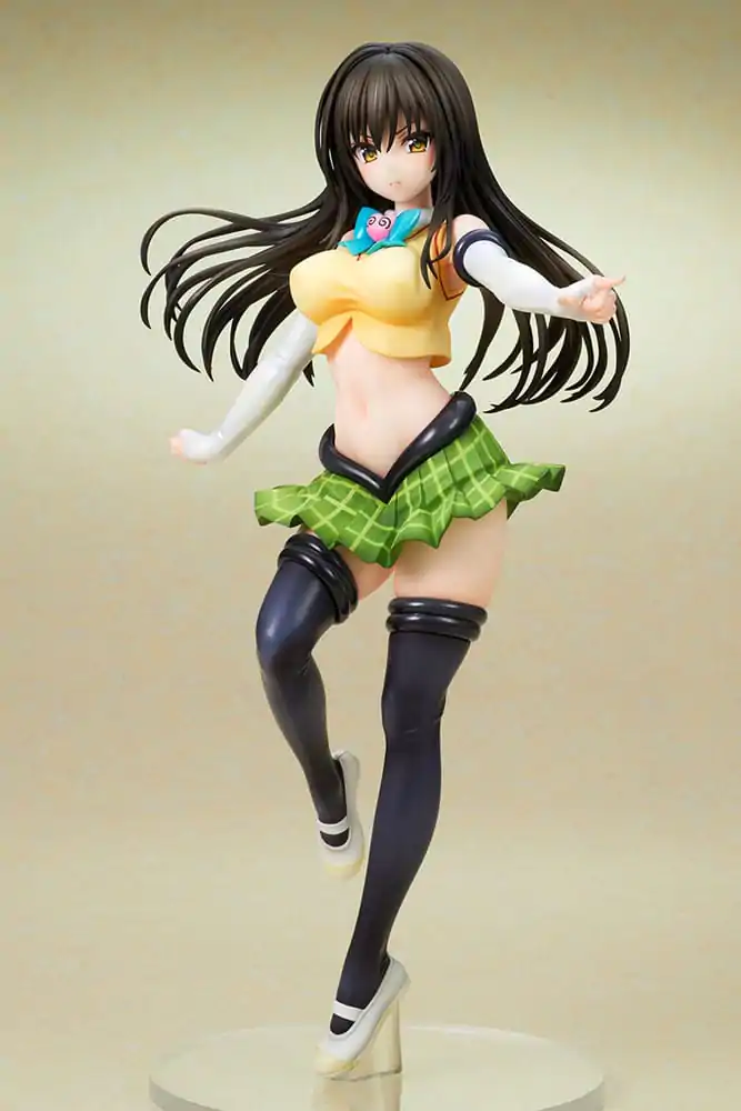 To Love-Ru Darkness Statue PVC 1/7 Yui Kotegawa Arranged Uniform Ver. 24 cm product photo