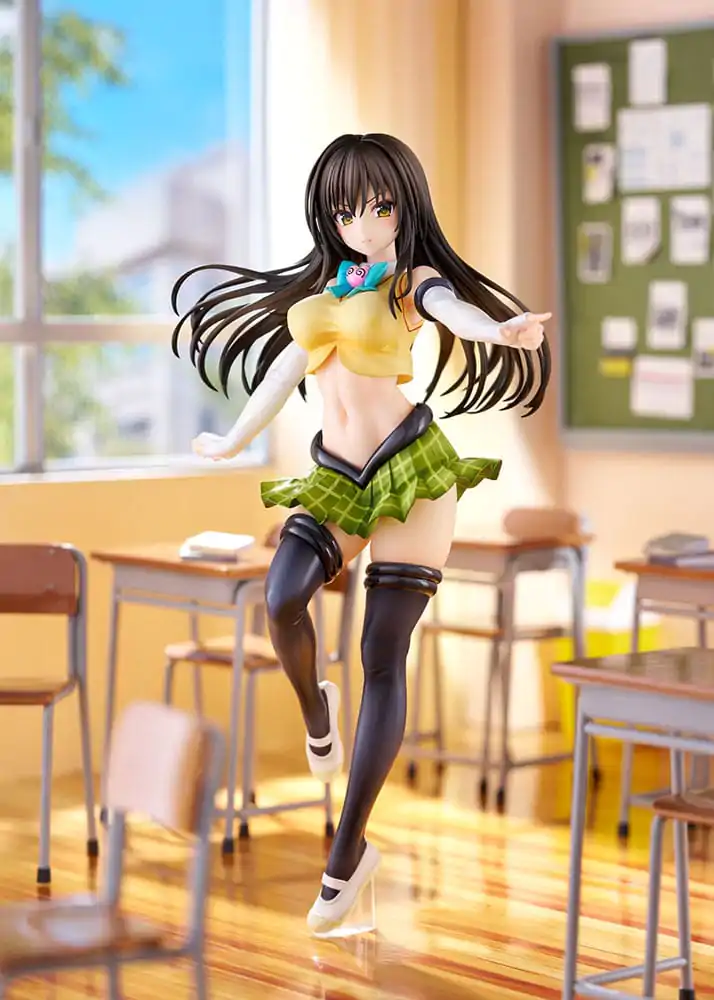 To Love-Ru Darkness Statue PVC 1/7 Yui Kotegawa Arranged Uniform Ver. 24 cm product photo