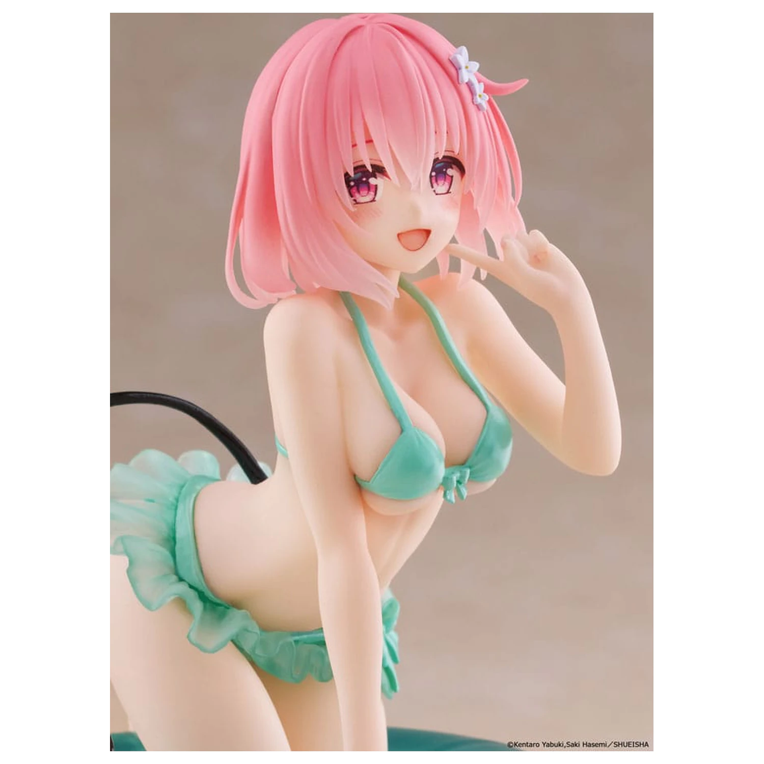 To Love-Ru Darkness PVC Statue Aqua Float Girls Darkness Momo 10 cm            product photo