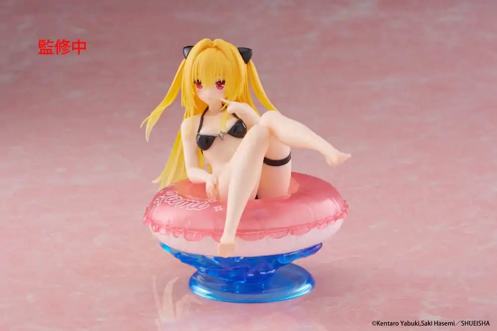To Love-Ru Darkness Aqua Float Girls PVC Statue Golden Darkness 10 cm product photo