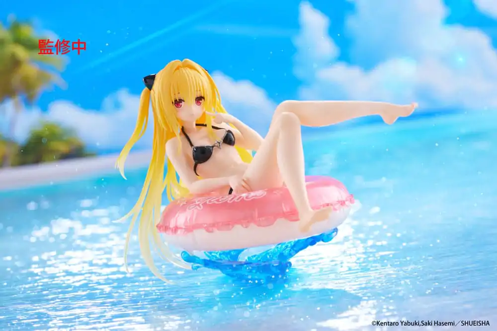 To Love-Ru Darkness Aqua Float Girls PVC Statue Golden Darkness 10 cm product photo