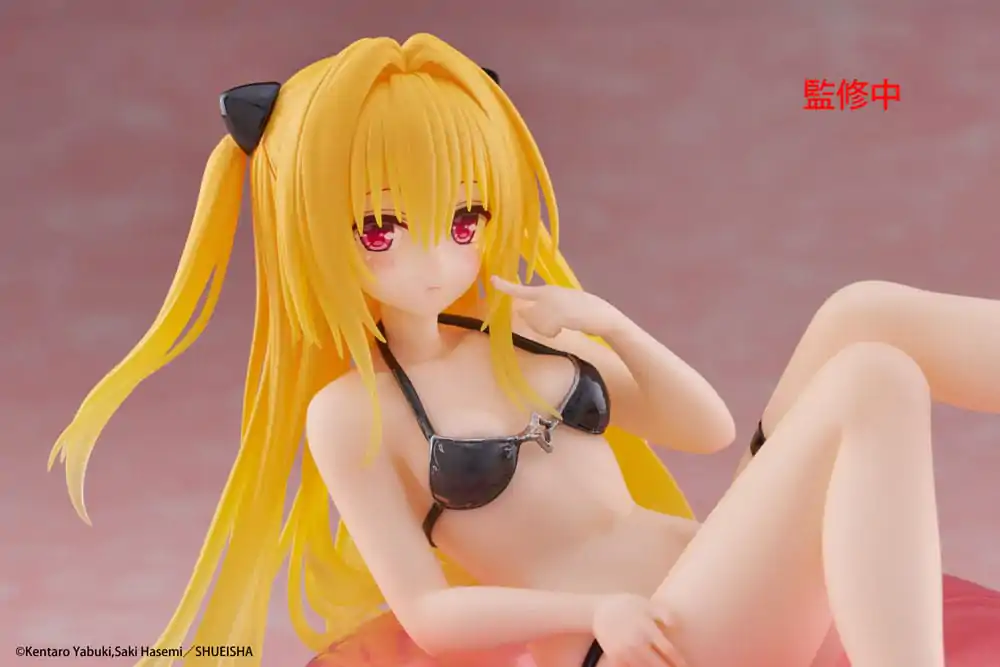 To Love-Ru Darkness Aqua Float Girls PVC Statue Golden Darkness 10 cm product photo