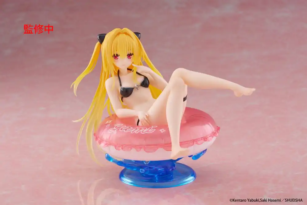 To Love-Ru Darkness Aqua Float Girls PVC Statue Golden Darkness 10 cm product photo