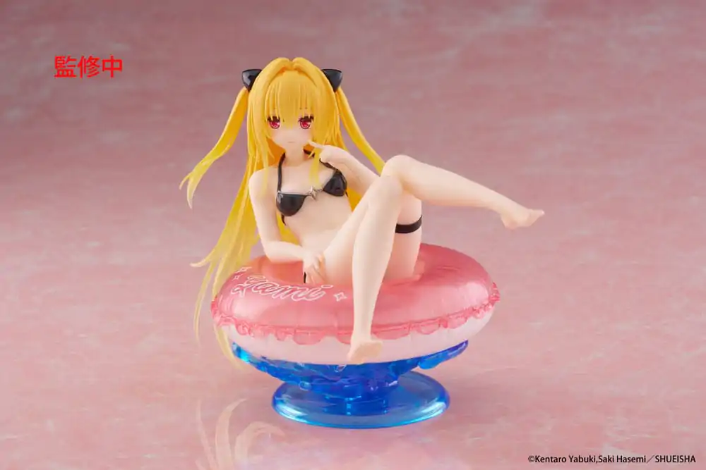 To Love-Ru Darkness Aqua Float Girls PVC Statue Golden Darkness 10 cm product photo