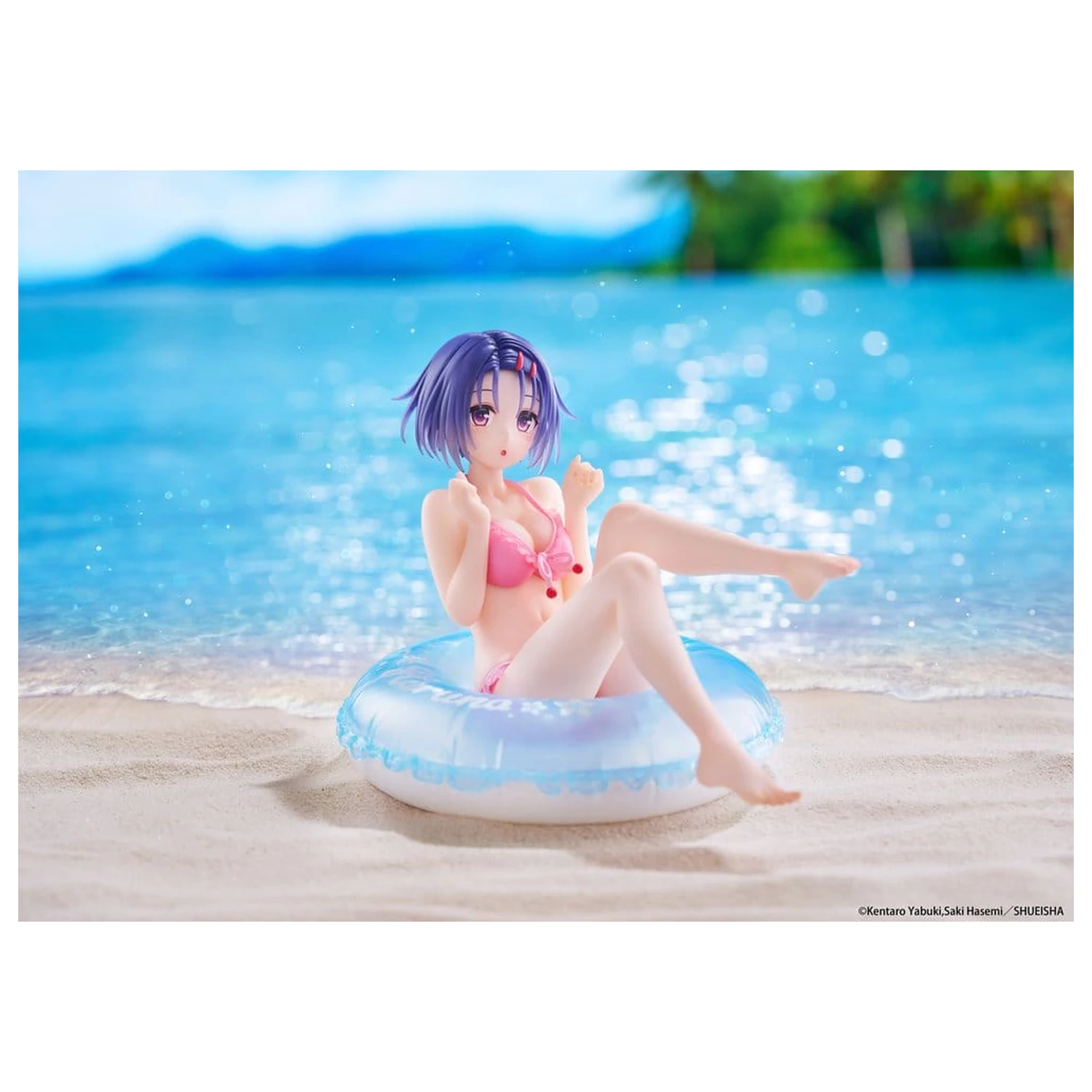 To Love-Ru Darkness Aqua Float Girls PVC Figure Haruna Sairenji 10 cm product photo