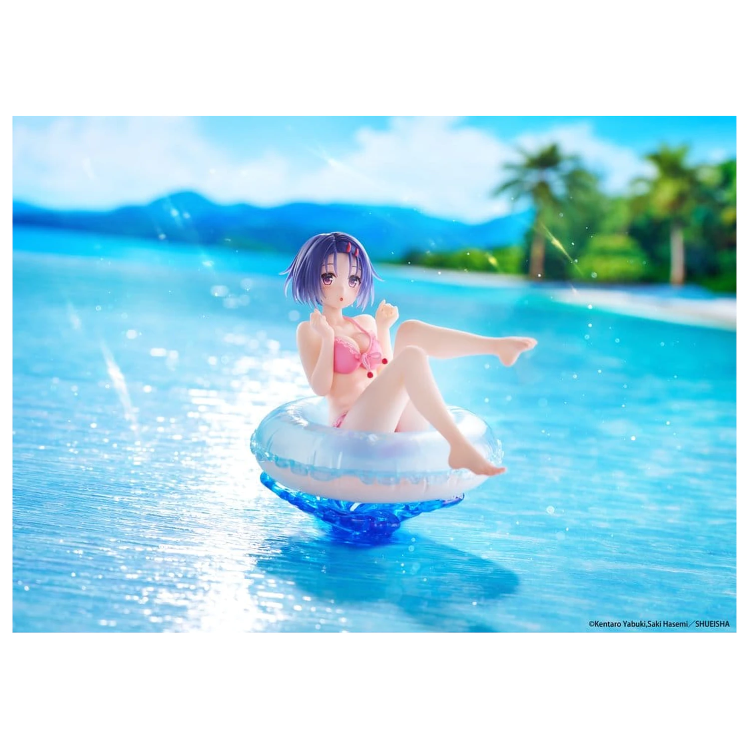 To Love-Ru Darkness Aqua Float Girls PVC Figure Haruna Sairenji 10 cm product photo