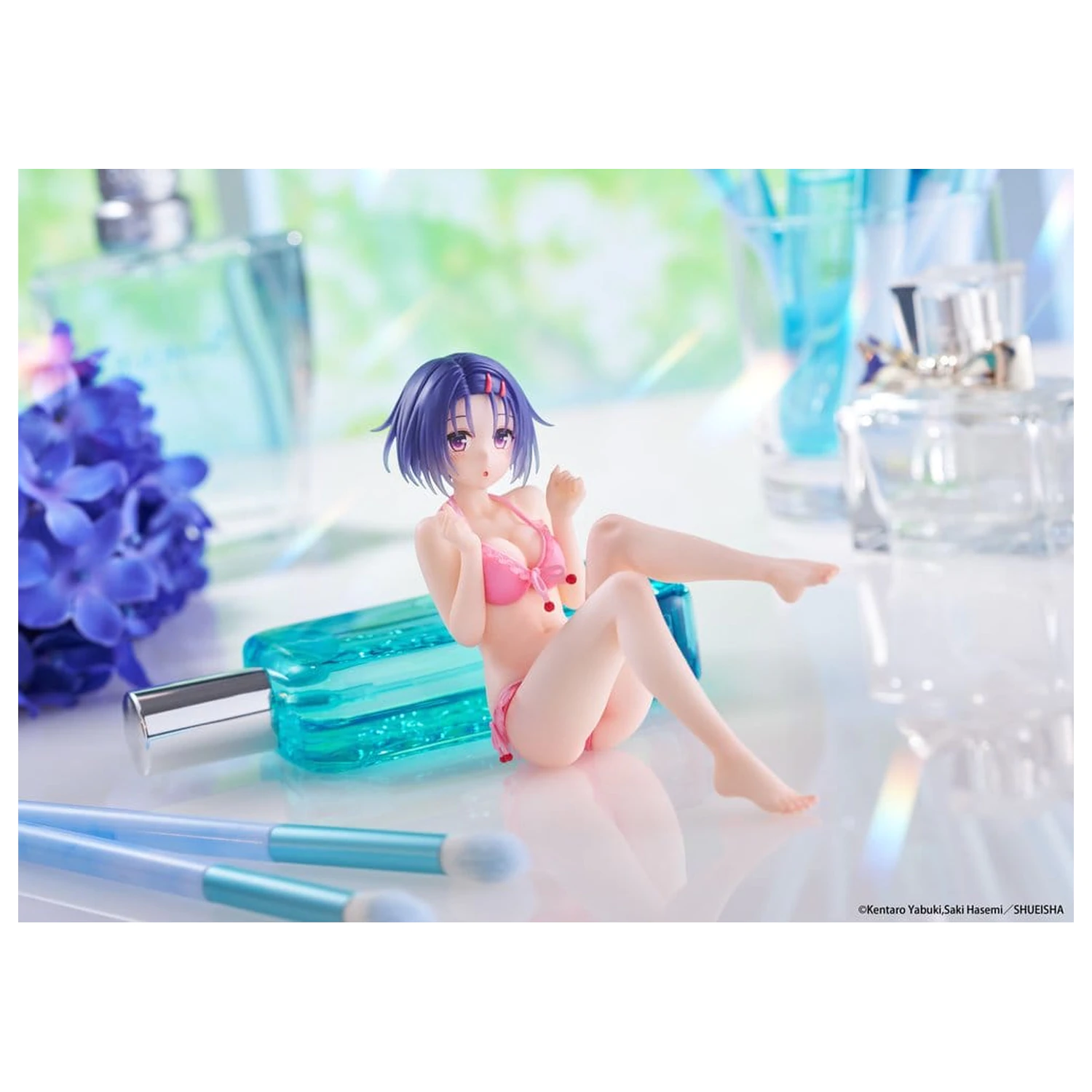To Love-Ru Darkness Aqua Float Girls PVC Figure Haruna Sairenji 10 cm product photo