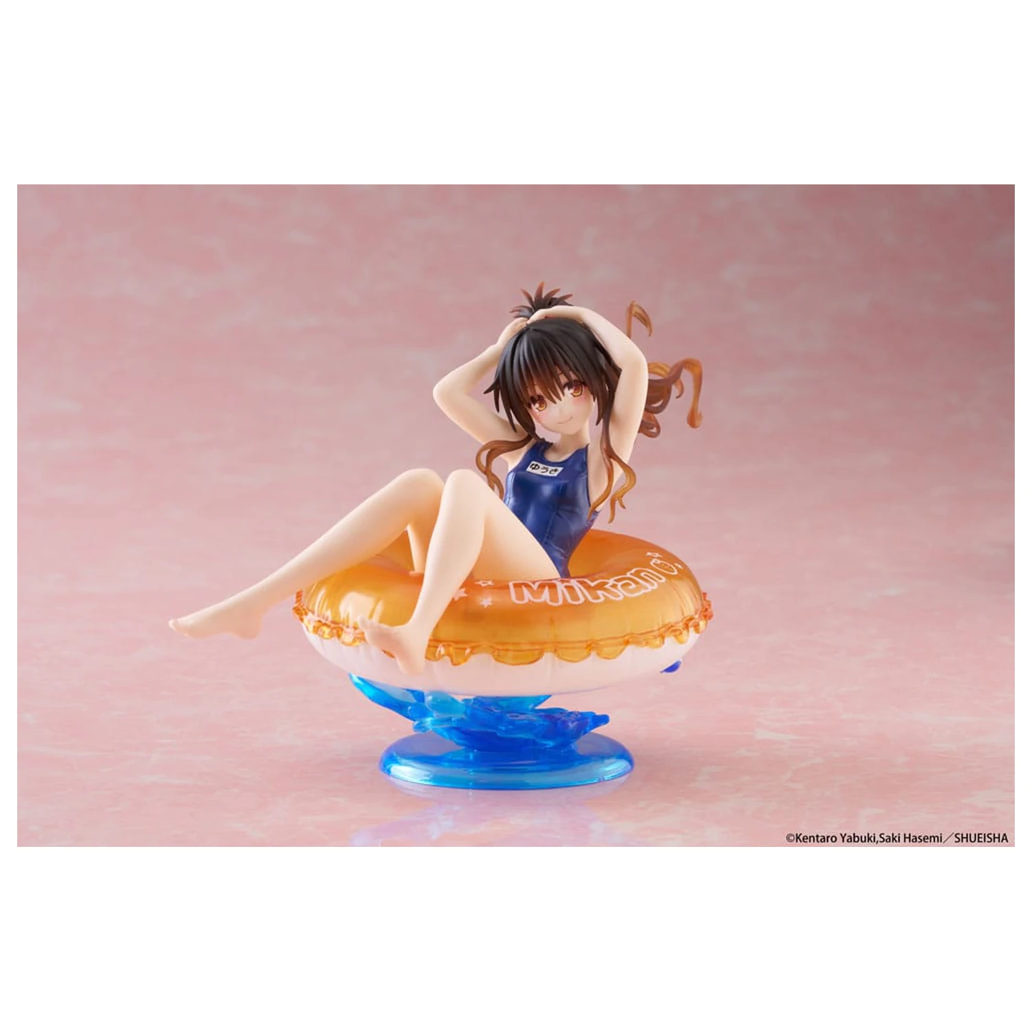 To Love-Ru Darkness Aqua Float Girls PVC Statue Mikan Yuki 10 cm   product photo