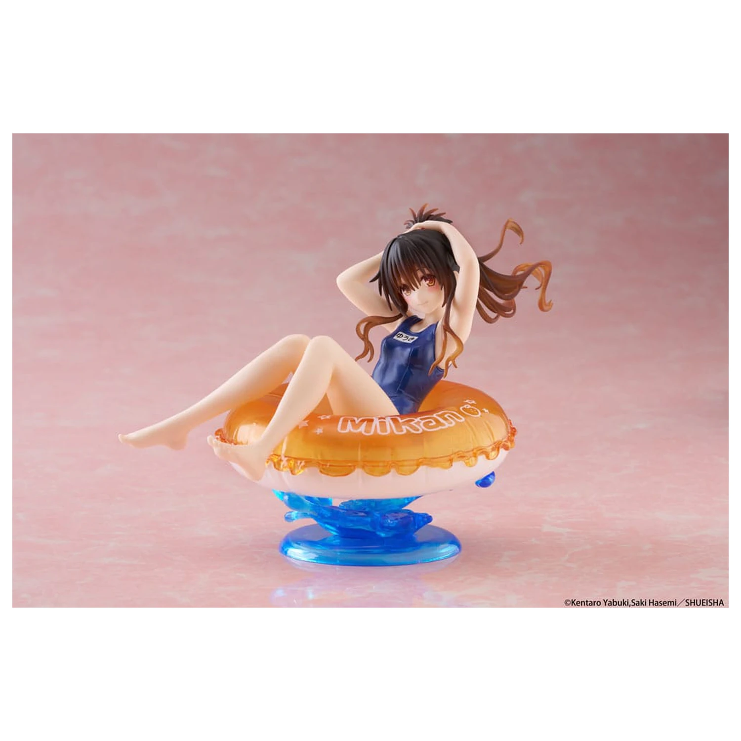 To Love-Ru Darkness Aqua Float Girls PVC Statue Mikan Yuki 10 cm   product photo
