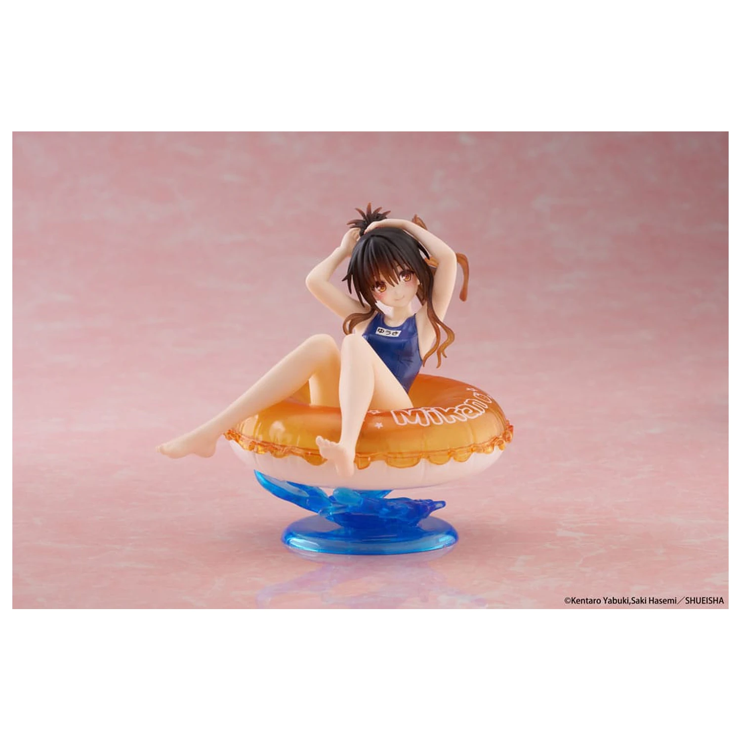 To Love-Ru Darkness Aqua Float Girls PVC Statue Mikan Yuki 10 cm   product photo