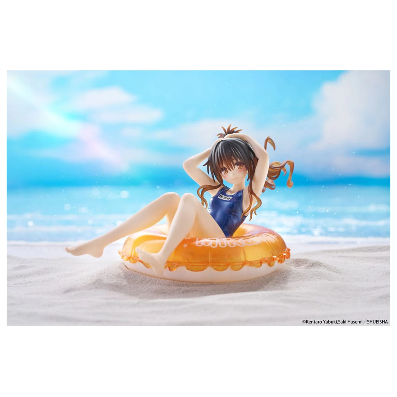 To Love-Ru Darkness Aqua Float Girls PVC Statue Mikan Yuki 10 cm   product photo