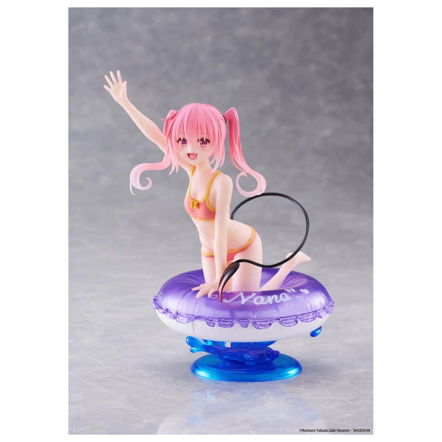 To Love-Ru Darkness Aqua Float Girls PVC Figure Nana 10 cm product photo