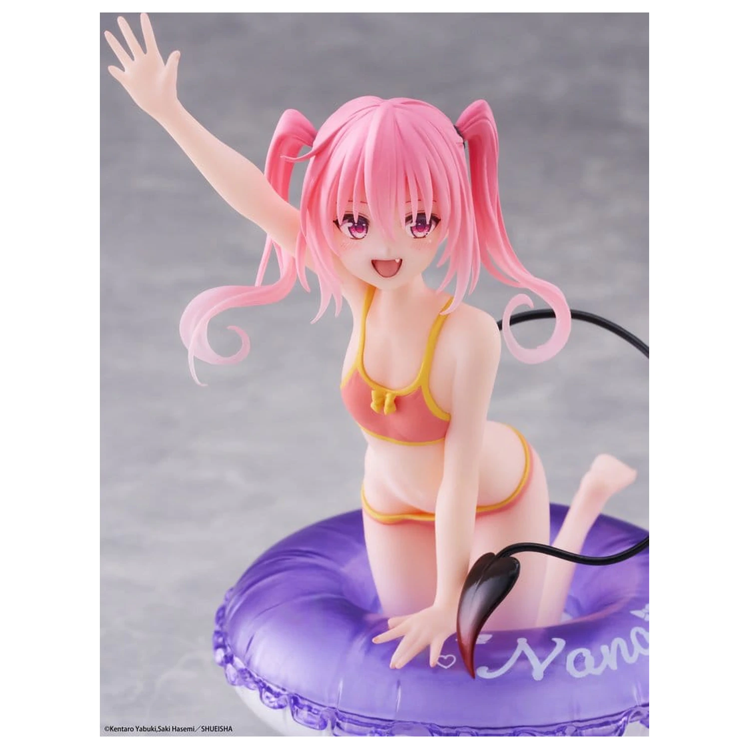 To Love-Ru Darkness Aqua Float Girls PVC Figure Nana 10 cm product photo