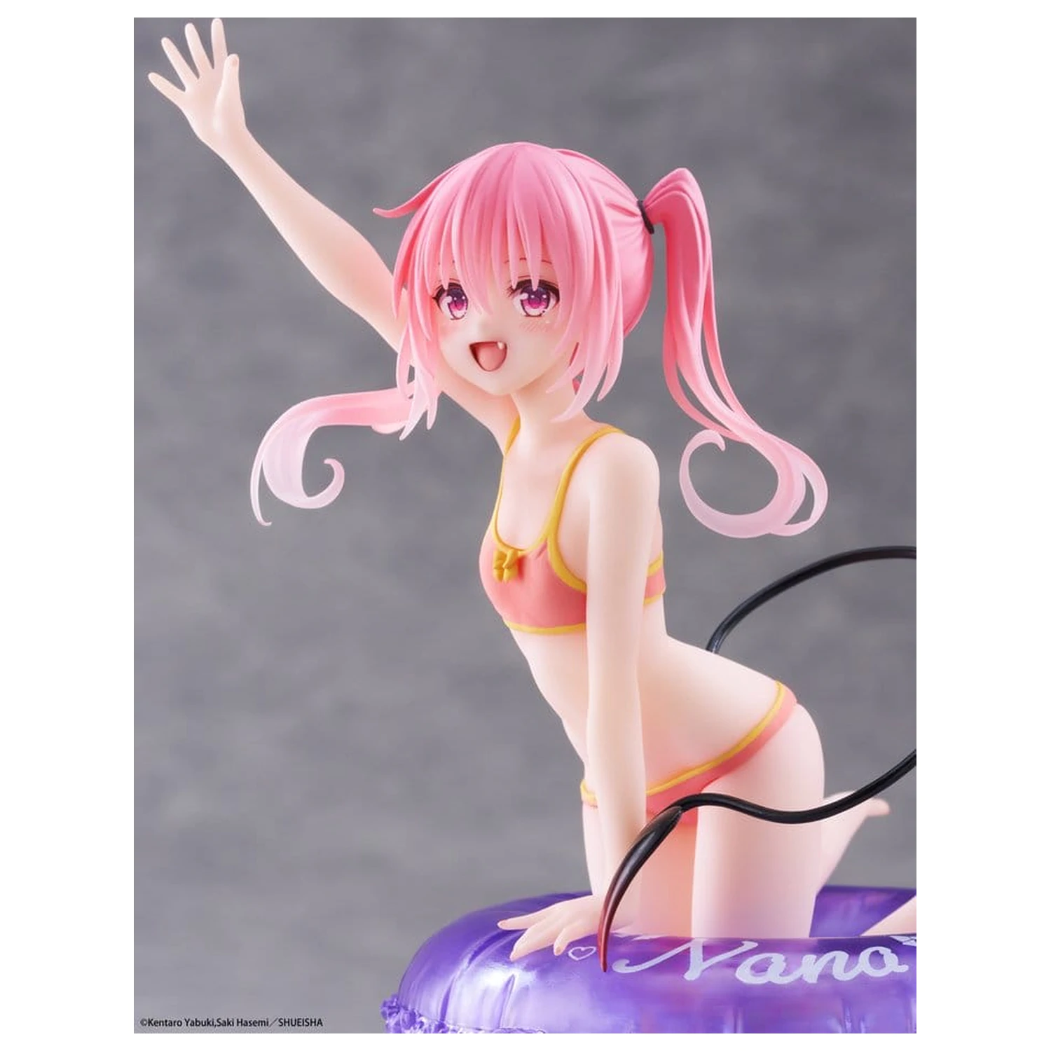 To Love-Ru Darkness Aqua Float Girls PVC Figure Nana 10 cm product photo