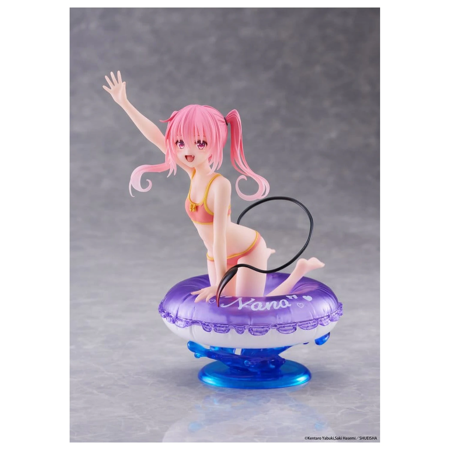To Love-Ru Darkness Aqua Float Girls PVC Figure Nana 10 cm product photo