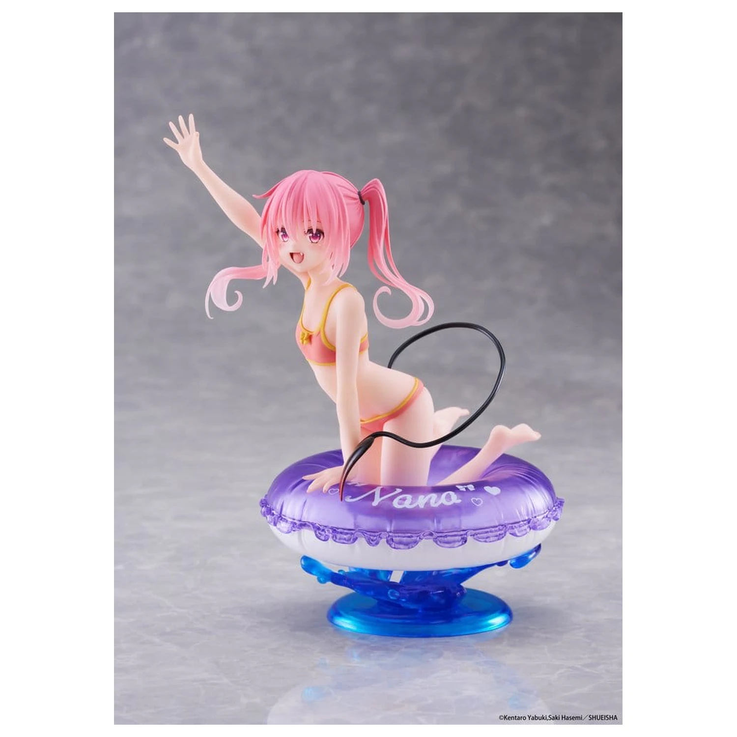 To Love-Ru Darkness Aqua Float Girls PVC Figure Nana 10 cm product photo