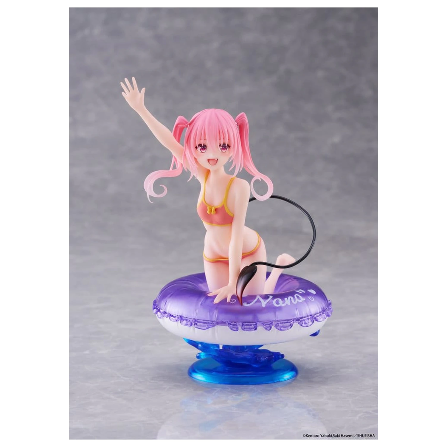 To Love-Ru Darkness Aqua Float Girls PVC Figure Nana 10 cm product photo