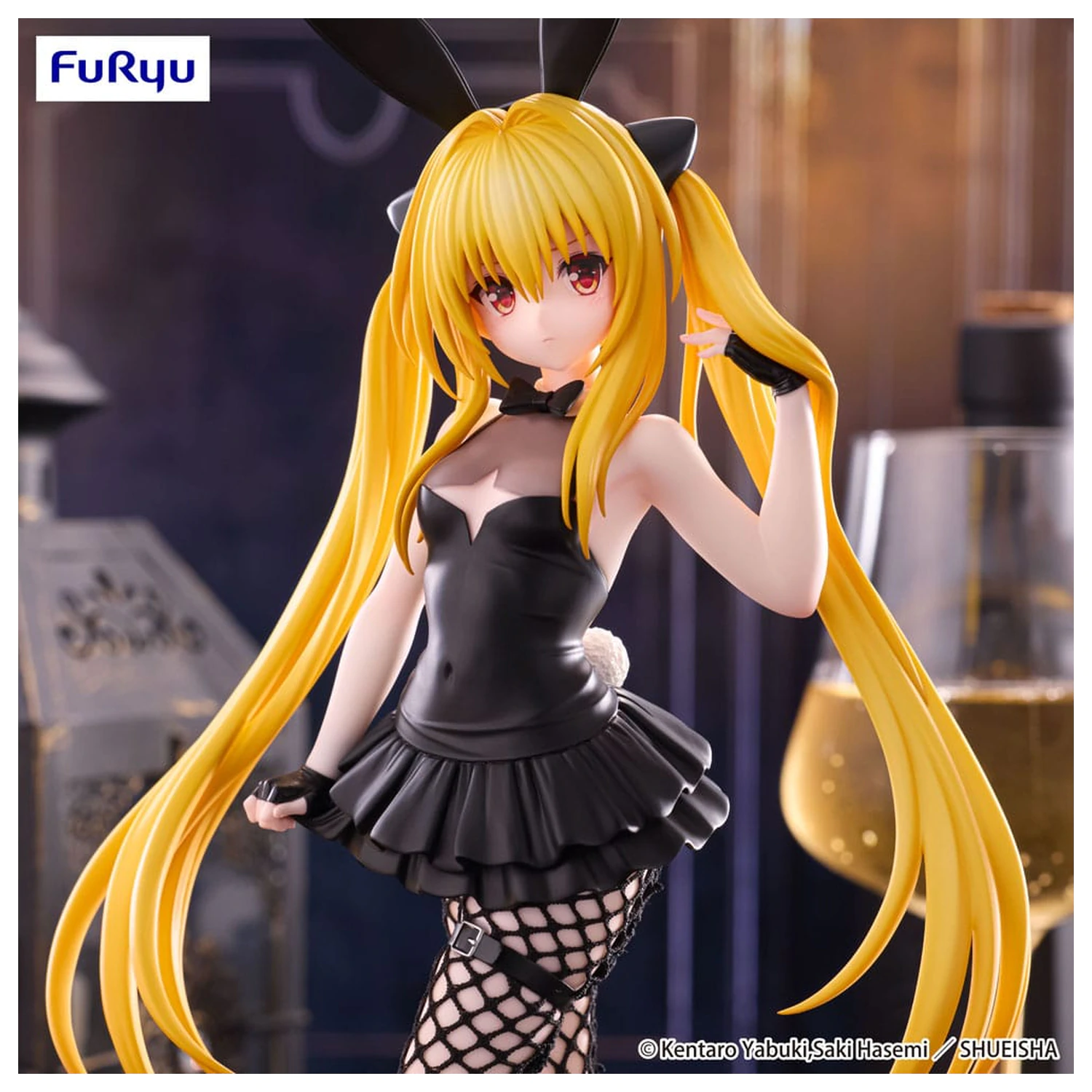 To Love-Ru Darkness BiCute Bunnies PVC Statue Konjiki no Yami 26 cm   product photo