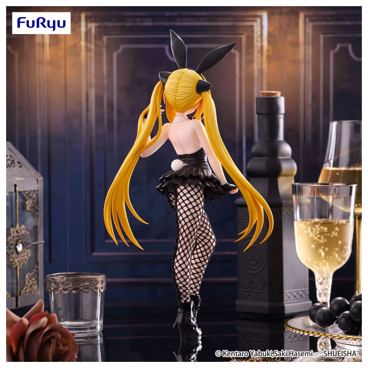 To Love-Ru Darkness BiCute Bunnies PVC Statue Konjiki no Yami 26 cm   product photo