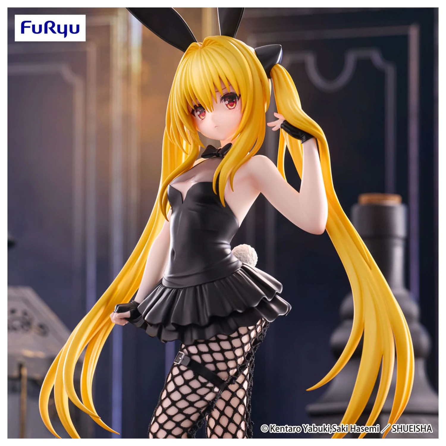 To Love-Ru Darkness BiCute Bunnies PVC Statue Konjiki no Yami 26 cm   product photo