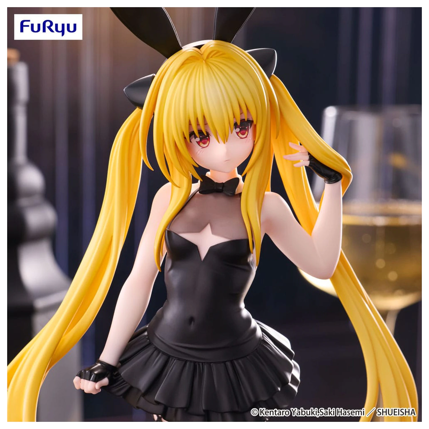 To Love-Ru Darkness BiCute Bunnies PVC Statue Konjiki no Yami 26 cm   product photo