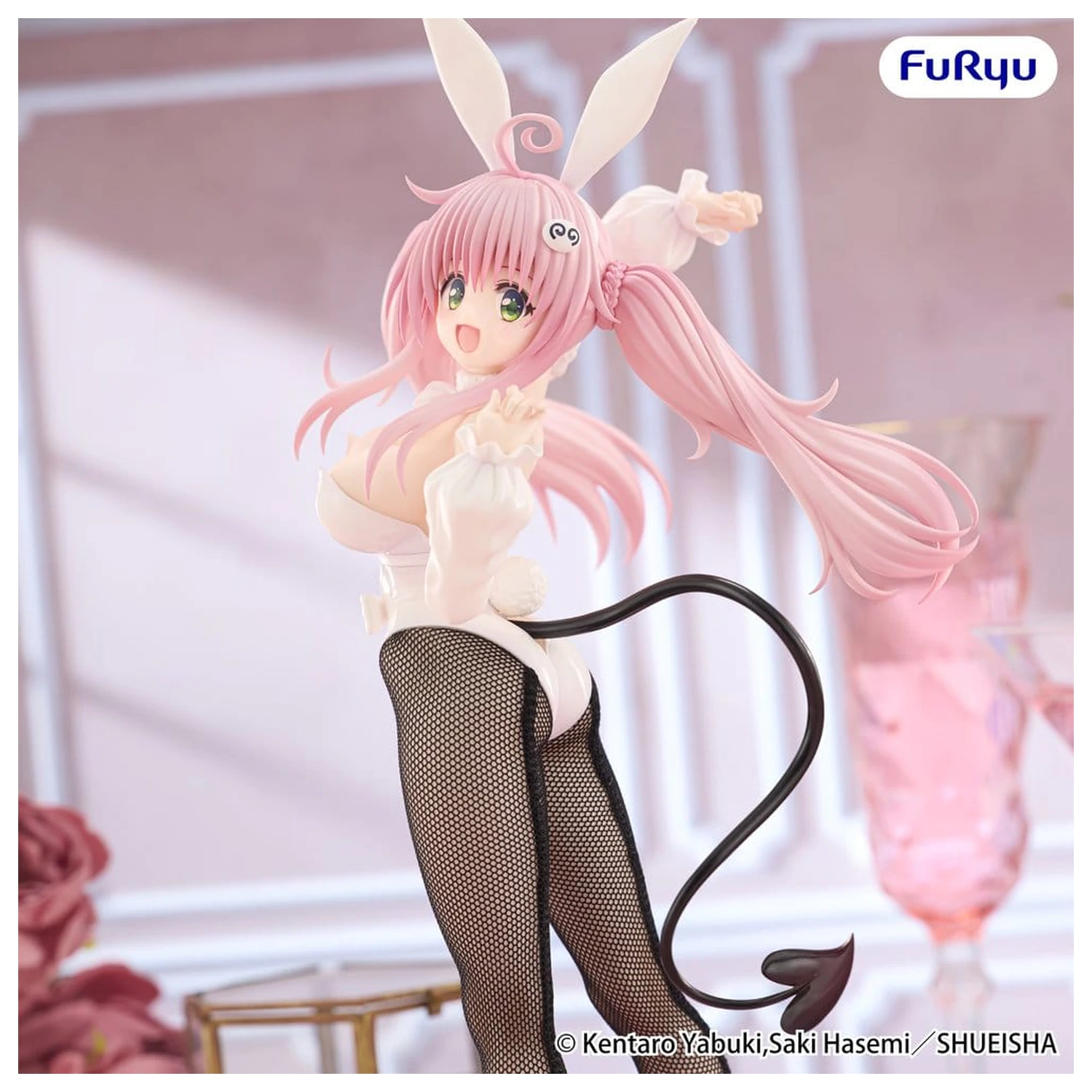 To Love Ru Darkness BiCute Bunnies PVC Figure Lala Satalin Deviluke 29 cm product photo