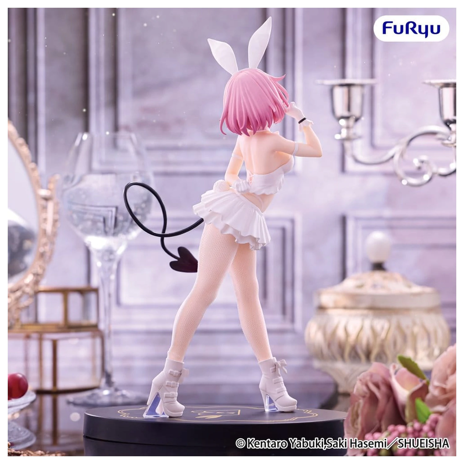 To Love-Ru Darkness BiCute Bunnies PVC Statue Momo Belia Deviluke White Color Ver. 27 cm    product photo