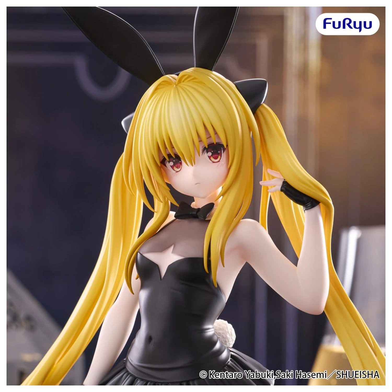 To Love Ru Darkness BiCute Bunnies PVC Figure Konjiki no Yami 26 cm product photo