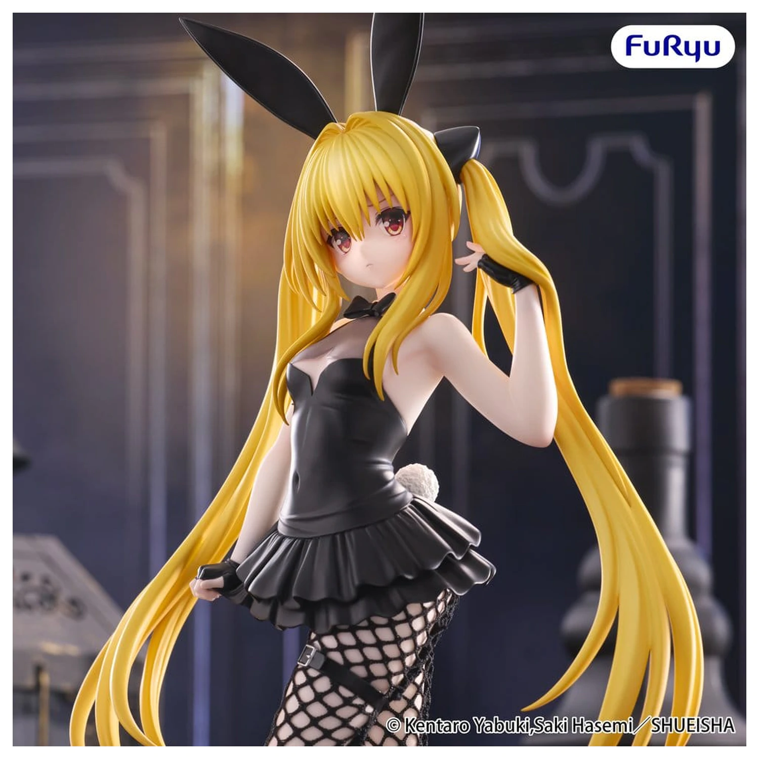 To Love Ru Darkness BiCute Bunnies PVC Figure Konjiki no Yami 26 cm product photo