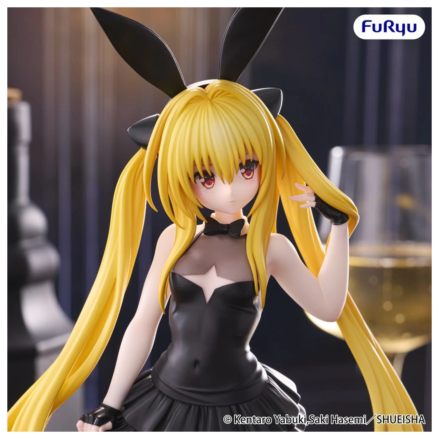 To Love Ru Darkness BiCute Bunnies PVC Figure Konjiki no Yami 26 cm product photo
