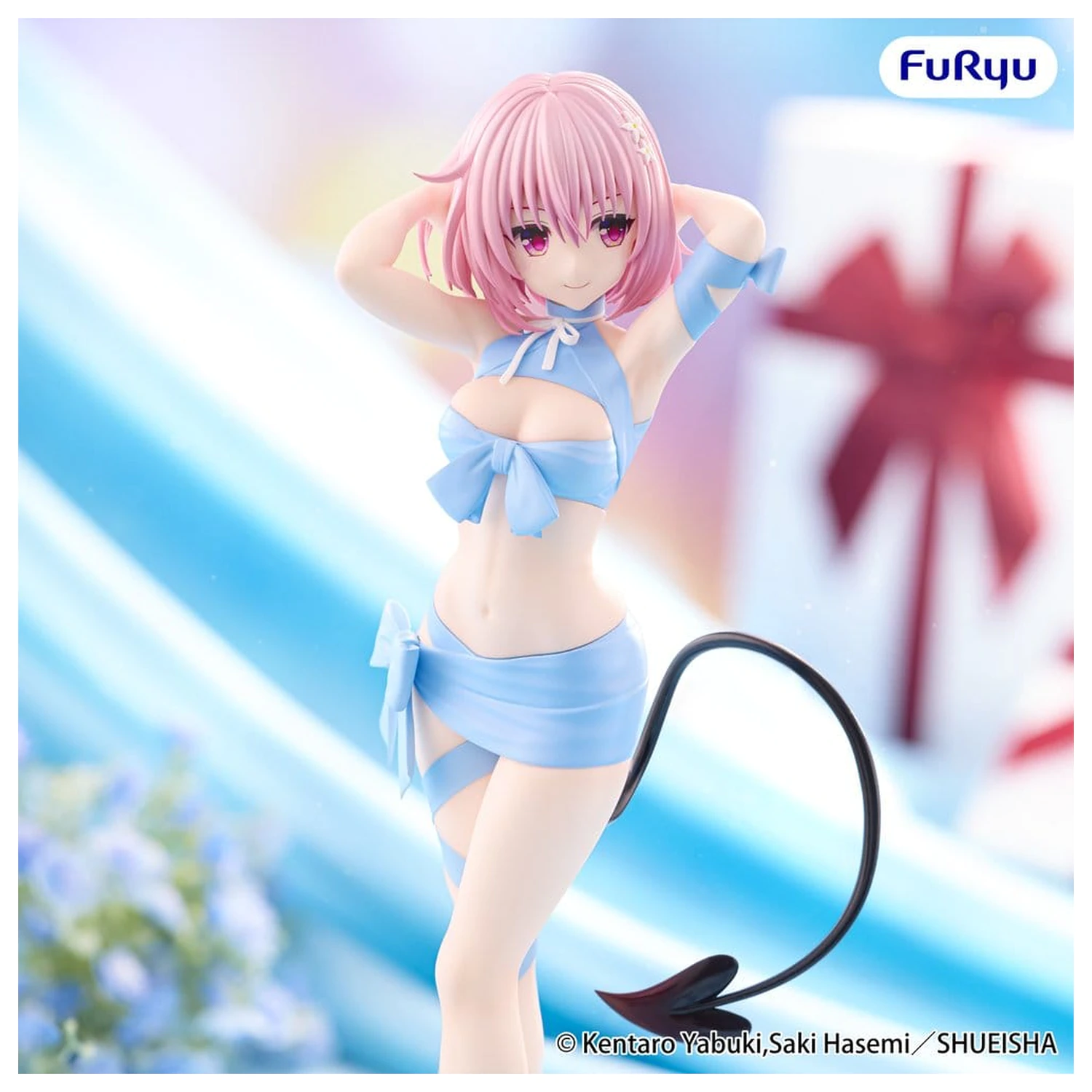 To Love Ru Darkness BiCute Ribbons PVC Figure Momo Belia Deviluke 26 cm product photo