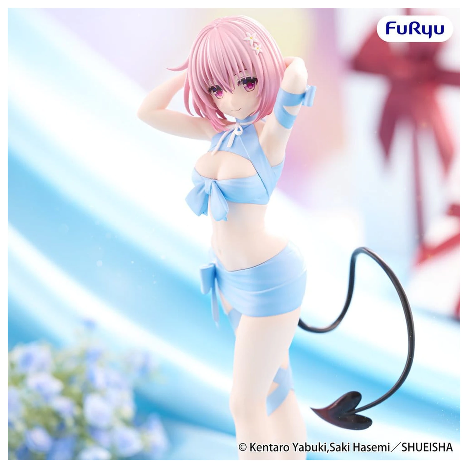 To Love Ru Darkness BiCute Ribbons PVC Figure Momo Belia Deviluke 26 cm product photo