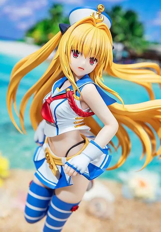 To Love-Ru Darkness CAworks PVC Statue 1/7 Golden Darkness: Breezy Seaside Ver. 24 cm product photo