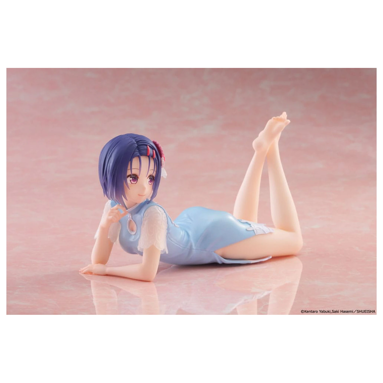 To Love-Ru Darkness PVC Statue Desktop Cute Figure Haruna Sairenji (China Dress Ver.) 13 cm            product photo