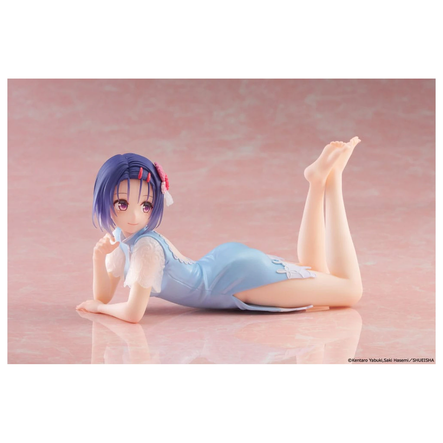 To Love-Ru Darkness PVC Statue Desktop Cute Figure Haruna Sairenji (China Dress Ver.) 13 cm            product photo