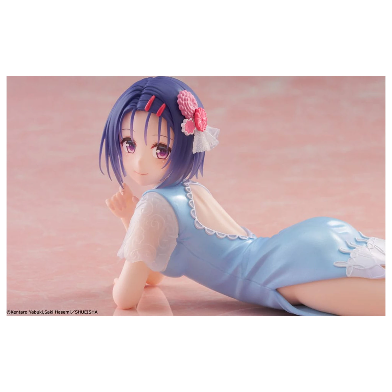 To Love-Ru Darkness PVC Statue Desktop Cute Figure Haruna Sairenji (China Dress Ver.) 13 cm            product photo